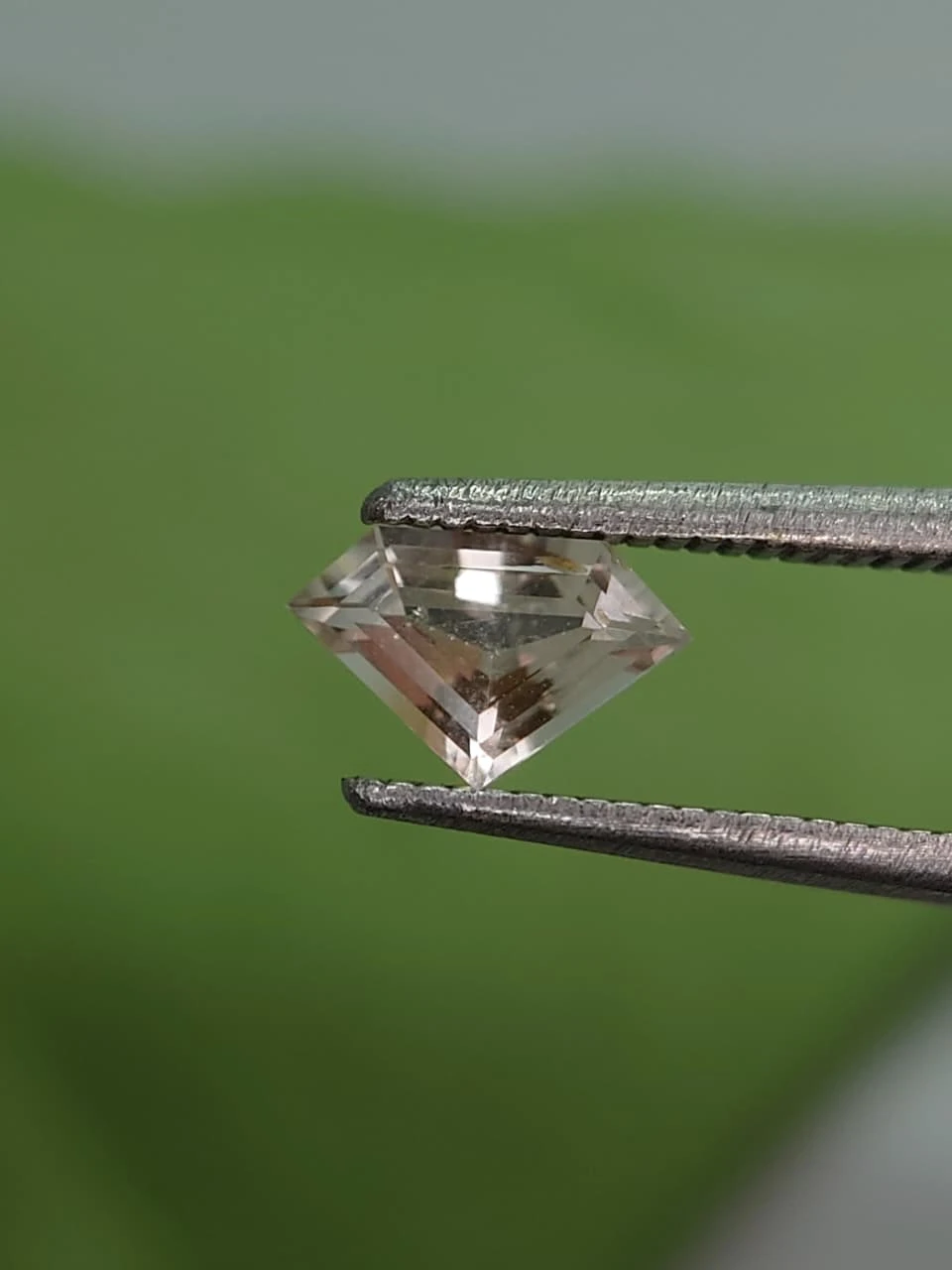 0.6ct Natural Pastel Pink Imperial Topaz from Katlang Pakistan — view 2